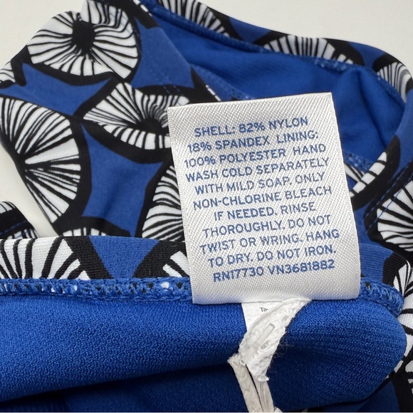Marimekko for Target modern blue and black bikini bottoms - Picture 5 of 6